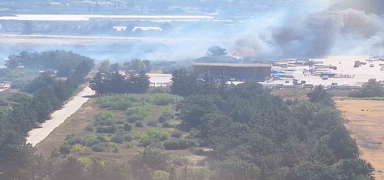 Mersin Silifke'de liman antiyesinde yangn