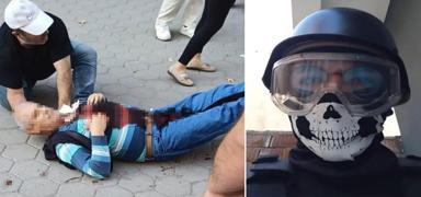 Oynad bilgisayar oyunundan etkilendi! Sokakta nne gelene balta ve bakla saldrd