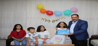 Bakan Gkta, 9 yandaki Vuslat Rana'nn doum gnn kutlad