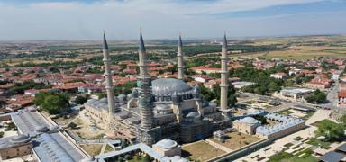 Selimiye Camisi restorasyonun byk blm tamamland