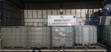 10 bin litre etil alkol ele geirildi