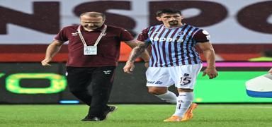 Trabzonspor'da sakatlk! Oyuna devam edemedi