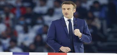 Macron'dan 'adil dnya' vurgusu