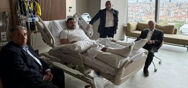 Aziz Yldrm'dan Serhat Akn'a gemi olsun ziyareti