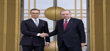 Cumhurbakan Erdoan, Finlandiya Cumhurbakan Stubb ile ba baa grt