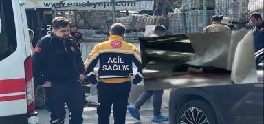 Kathane'de feci lm: TIR rampasnn altnda kalarak can verdi! Annenin feryad yrekleri dalad