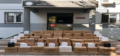 Polisler 1140 litre etil alkol ele geirdi