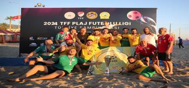 Plaj futbolunda ampiyon belli oldu
