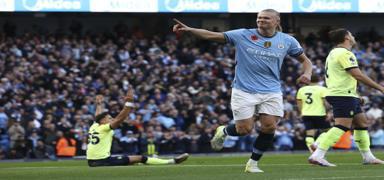Haaland, Manchester City'i zafere tad