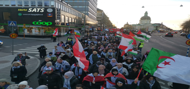 sve'te srail'in saldrlar protesto edildi