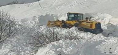 Yaylada mahsur kalan besiciler ekipler tarafndan kurtarld