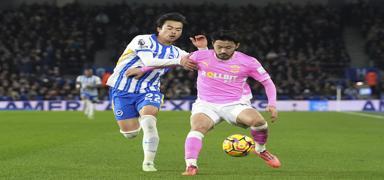 Brighton evinde 2 puan brakt
