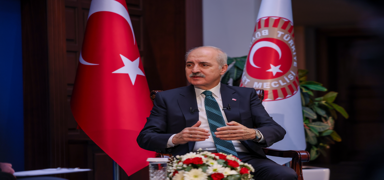 TBMM Bakan Kurtulmu ehit Kzlda iin taziye mesaj yaymlad