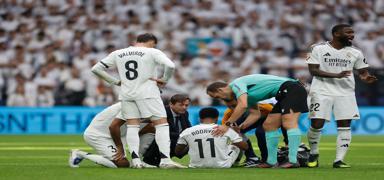 Real Madrid'de bir sakatlk oku daha!