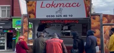 Trkiye'deki Suriyeli esnafn am sevinci! Lokma datt