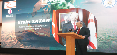 KKTC Cumhurbakan Tatar: Dou Akdeniz'de  zenginliklerimizi koruyabilmeliyiz