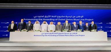 Dubai metrosu Trk mteahhitlerin