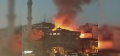 Sobadan kan yangn korkuttu