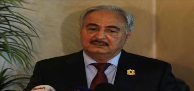 Hafter, Msr stihbarat Bakan ile grt