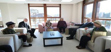 Ziyaret s�ras�nda duygusal anlar