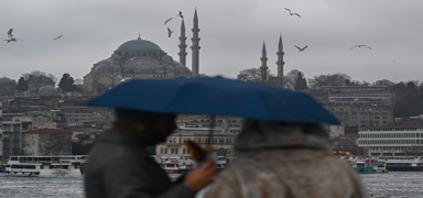 stanbul'a yal hava uyars