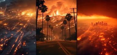 Los Angeles'ta �l� say�s� art�yor