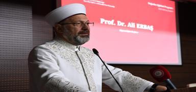 Diyanet ��leri Ba�kan� Erba�: Kur'an kurslar�m�z b�y�k bir tevecc�h ile kar��lan�yor