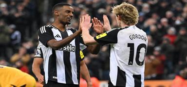 Newcastle United, Wolverhampton' 3 golle geti