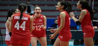 U16 K�z Milli Tak�m�, Romanya'y� rahat ge�ti