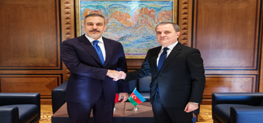 Bakan Fidan, Bayramov ile grt