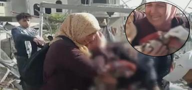 Gazzeli anne yrekleri szlatt