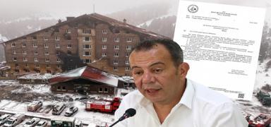 Bolu �tfaiyesi 19 g�n �nce yanan otelin restoran�n� denetlemi�! Tanju �zcan'� yalanlayan belge ortaya ��kt�