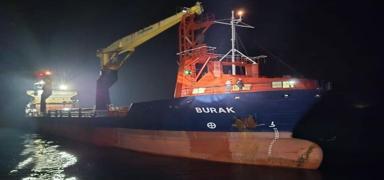 anakkale Boaz'nda hareketli anlar! 'BURAK' kurtarld