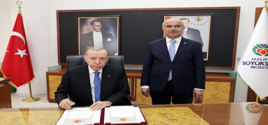 Cumhurba�kan� Erdo�an, Malatya B�y�k�ehir Belediye Ba�kan� Er'i ziyaret etti