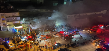 Konya'da 3 katl bina kt