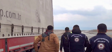 Krehir'de tr dorsesinde 11 dzensiz gmen yakaland