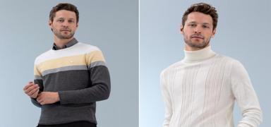 Erkek triko kazaklarla yap�labilecek 5 ��k k�� kombini