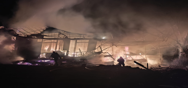 Kahramanmara'ta prefabrik evde yangn: 1 l