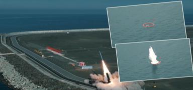 Yerli ve milli f�zemizden tam isabet