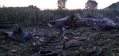 Rusya'da hafif motorlu uan dmesi sonucu 2 kii hayatn kaybetti