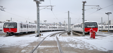 Yeni metro hattnda bir ilk