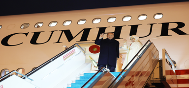 Cumhurba�kan� Erdo�an �e�itli ziyaretlerde bulunmak �zere Malezya'ya gitti