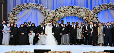 Cumhurbakan Yardmcs Ylmaz'n olu Ferhat Ylmaz, Esra Alperen'le dnya evine girdi