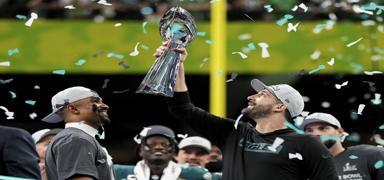 Super Bowl'da ampiyon Philadelphia Eagles