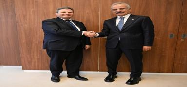 Bakan Abdulkadir Uralolu, svire'de mevkidalaryla grt