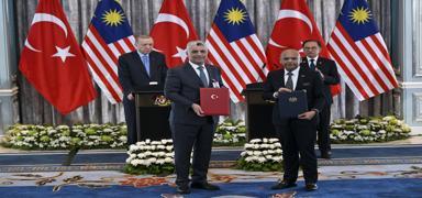 Trkiye ile Malezya hedef ykseltti! Hedef 10 milyar dolar