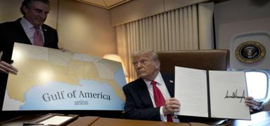 'Amerika K�rfezi' ifadesini kullanmayan muhabire Beyaz Saray'dan engel