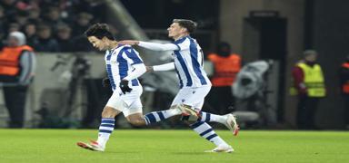 Real Sociedad deplasmandan avantajl� d�n�yor