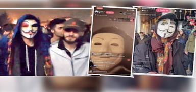 Maskeli terristleri sahaya srdler