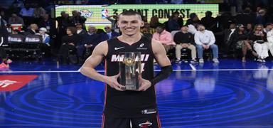 NBA All-Star'da  say yarmasnn kazanan Tyler Herro
